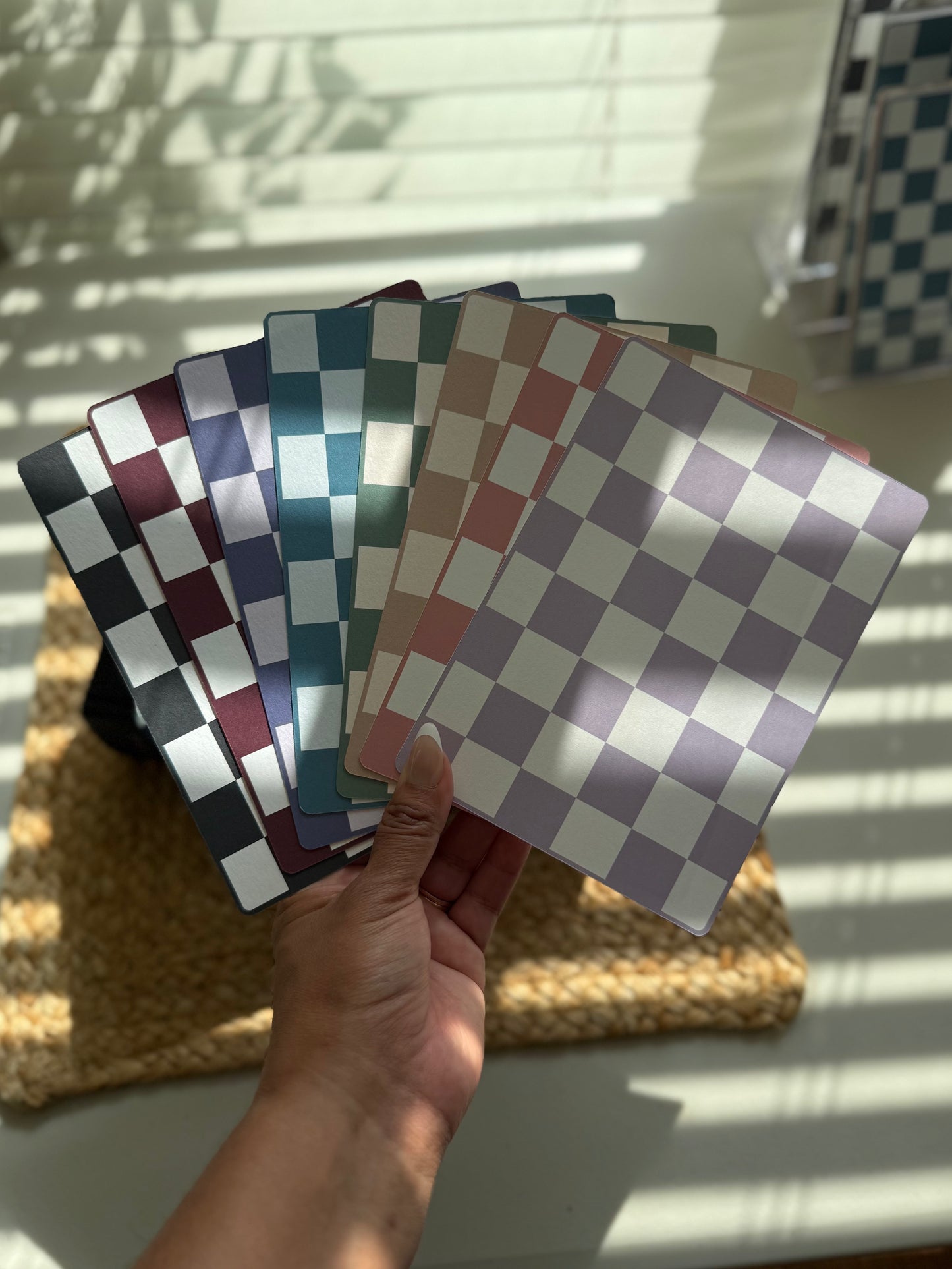 Checkered Kindle Inserts