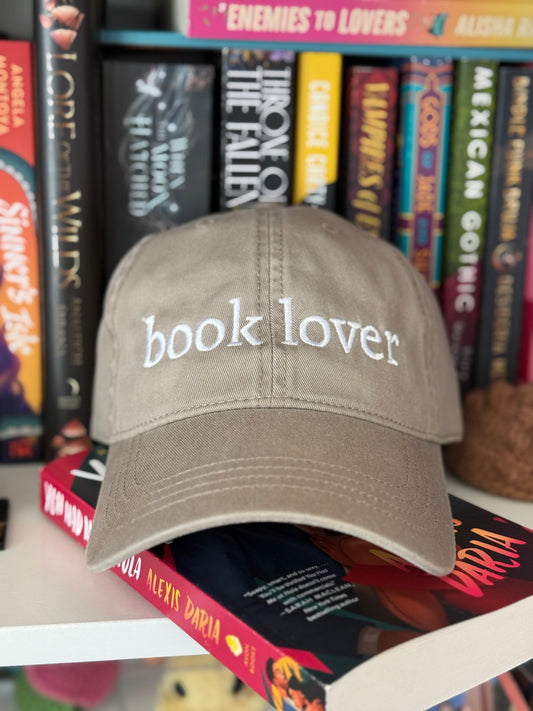 Book Lover Embroidered Hat