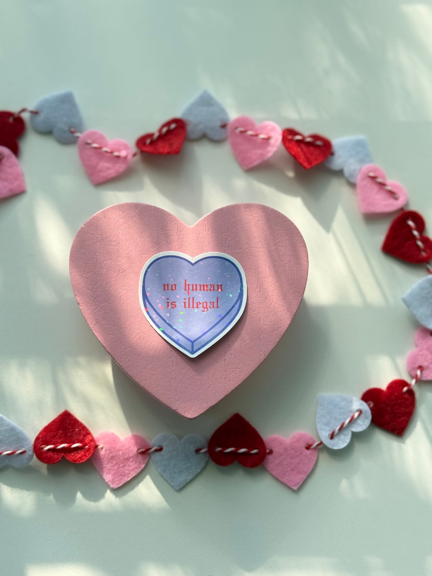 Resistencia Hearts – Holographic Sticker Set