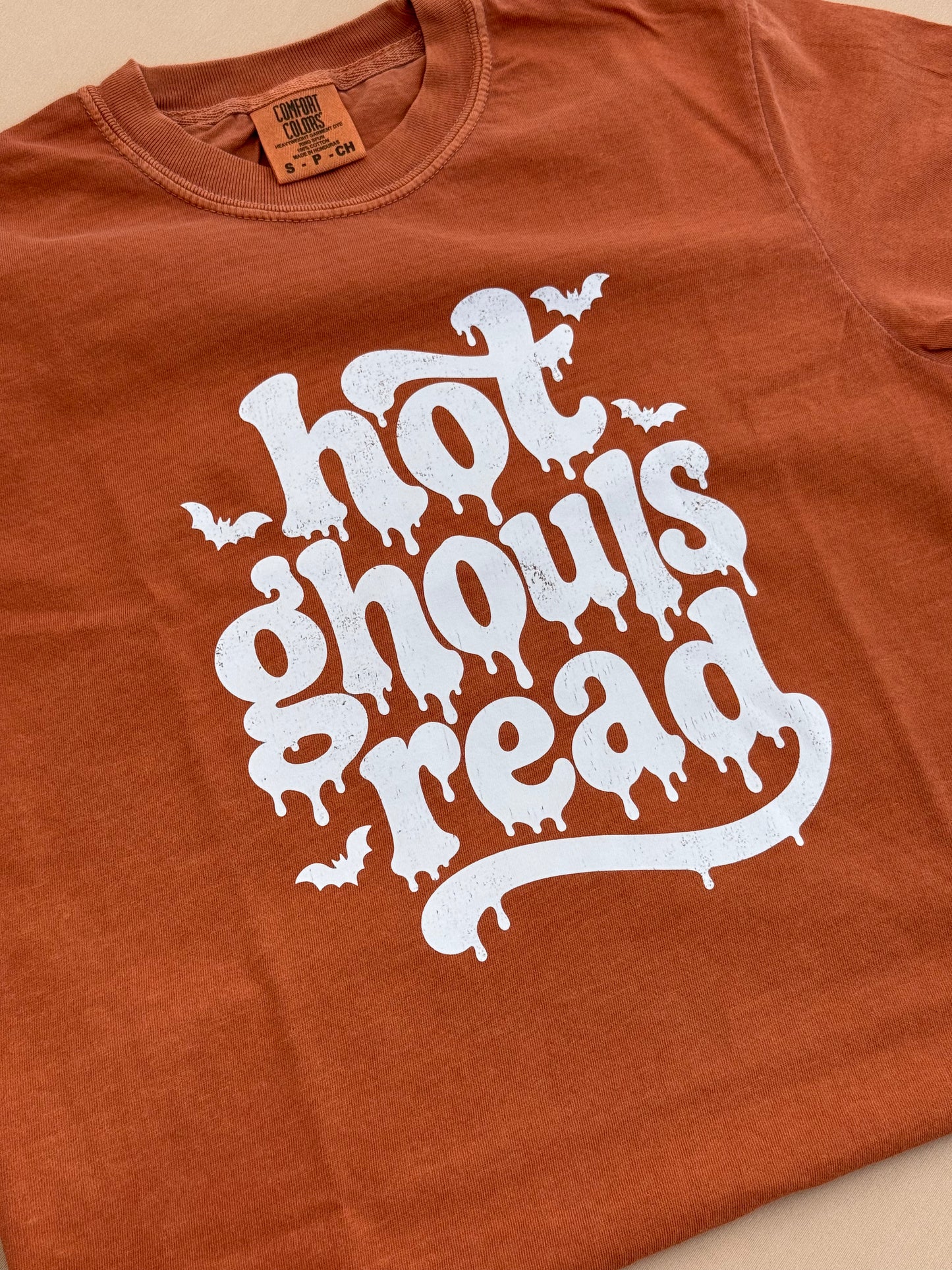 Hot Ghouls Read Tee