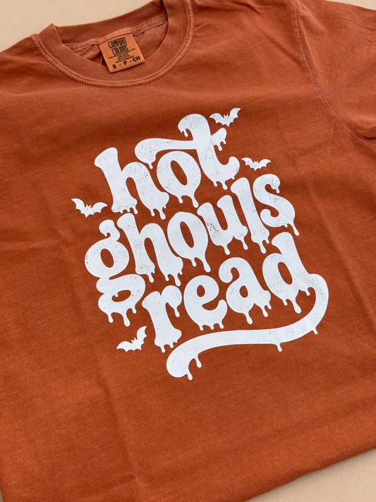 Hot Ghouls Read Tee